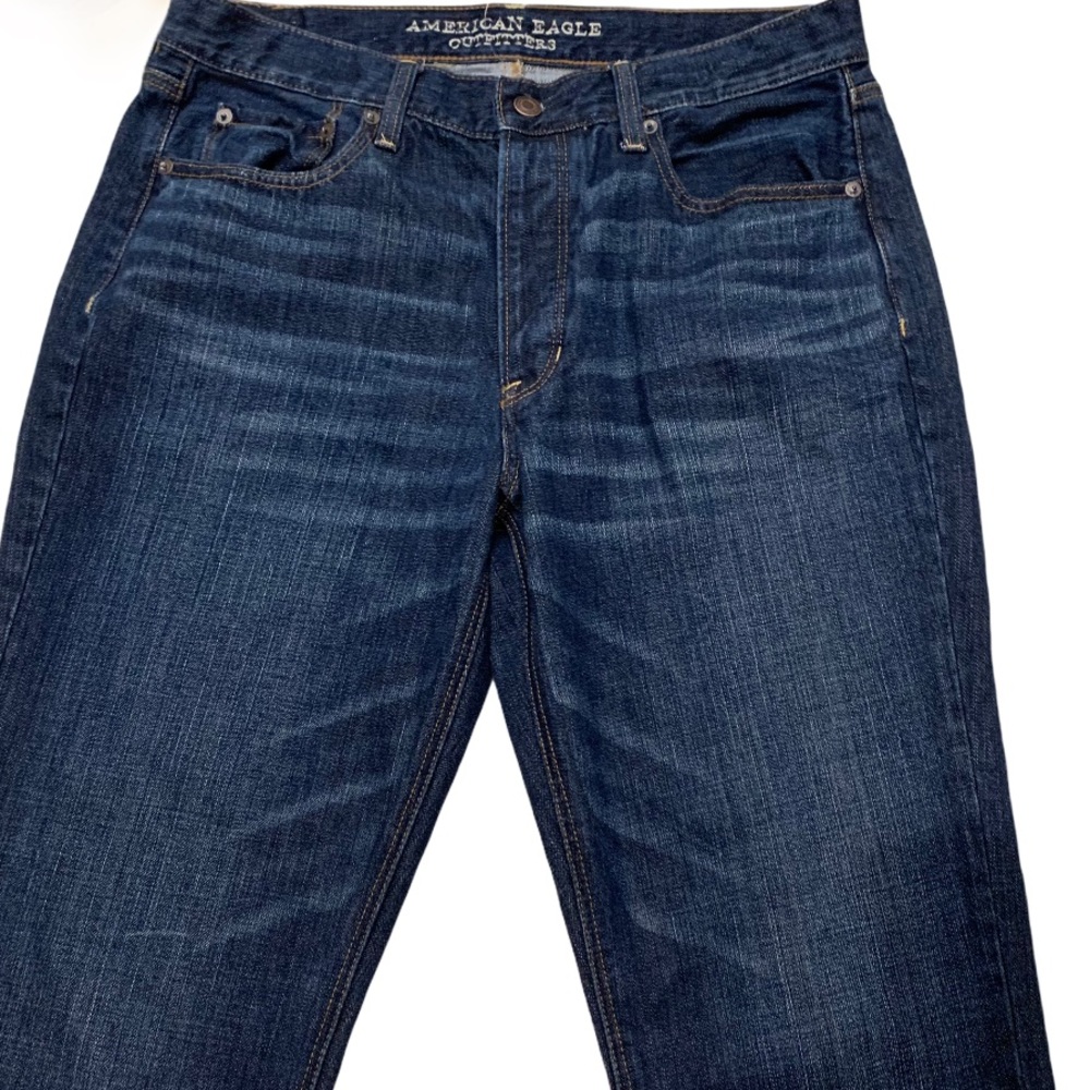 American Eagle Vintage High Rise Denim Jeans 12 - Picture 3 of 10